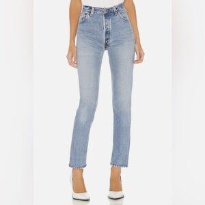 Re/done Levis straight fit jean